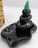 Back Flow Incense Burner - Pebbles into Pool - £7.95